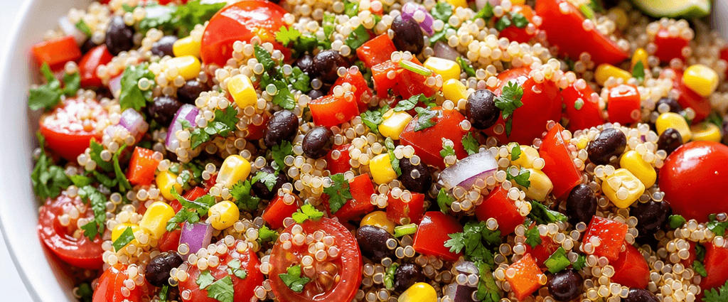 Quinoa and Black Bean Salad