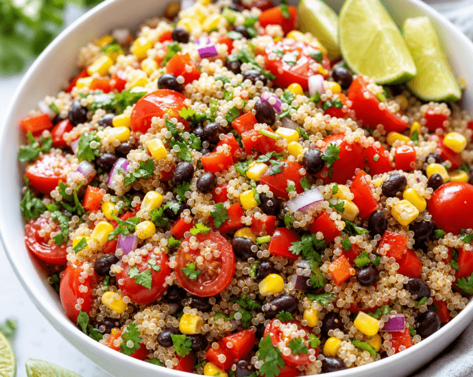 Quinoa and Black Bean Salad