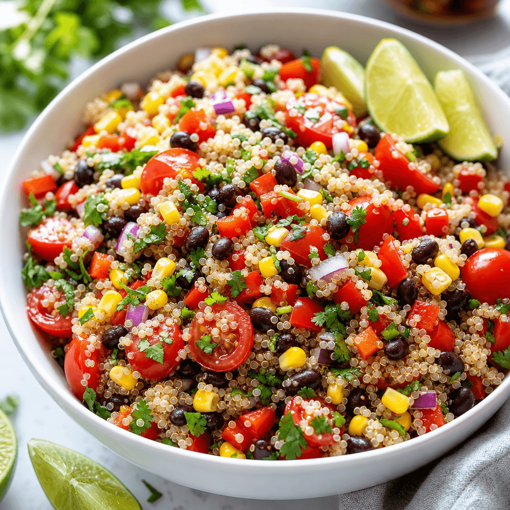 Quinoa and Black Bean Salad