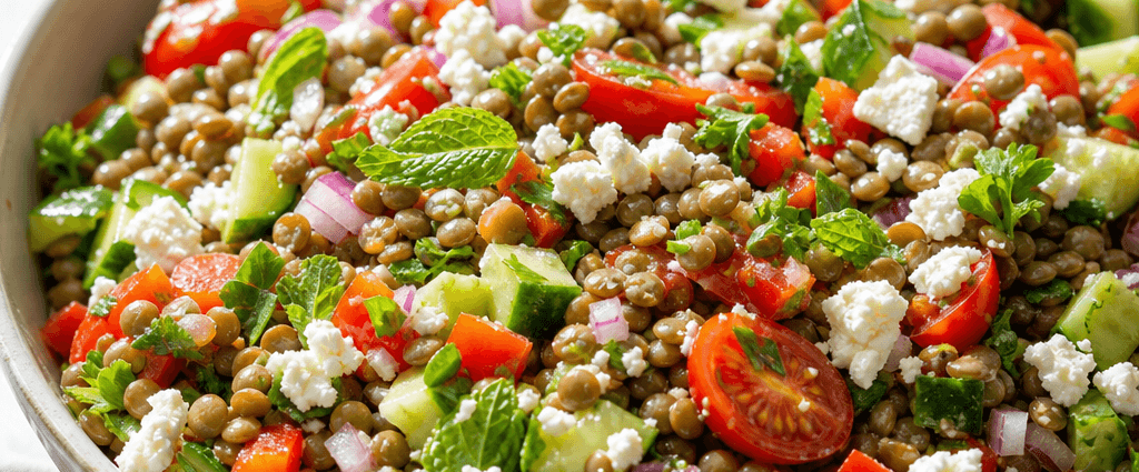 Instant Pot Lentil Salad