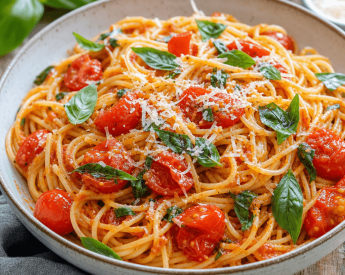 One-Pot Pasta with Tomato and Basil