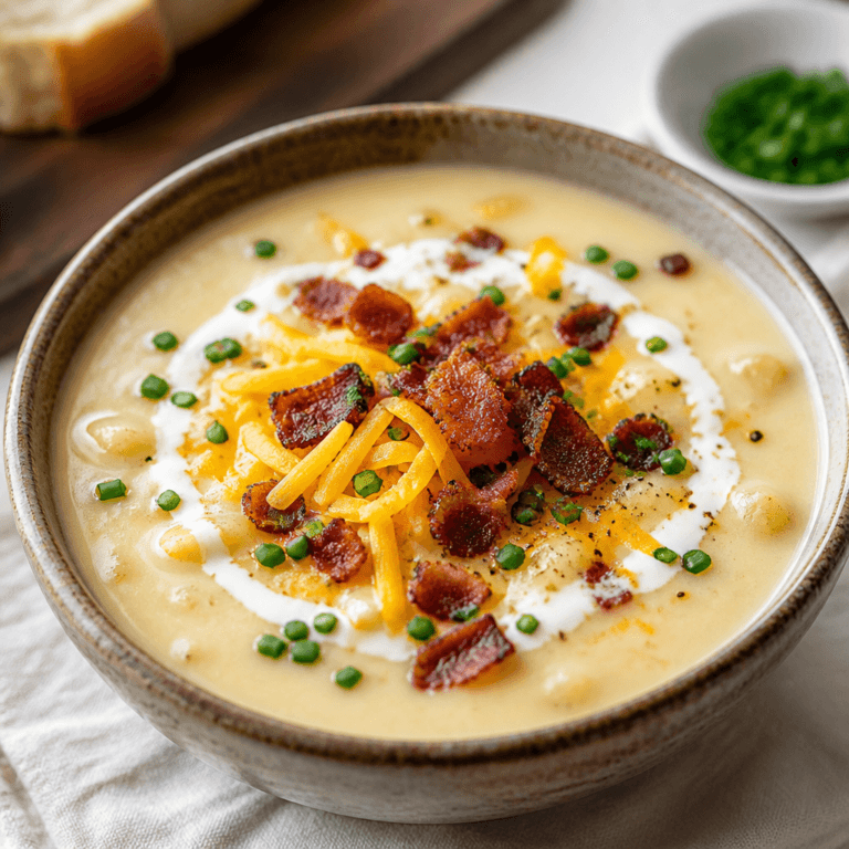 Creamy Potato Soup: Cozy, Silky Comfort in a Bowl