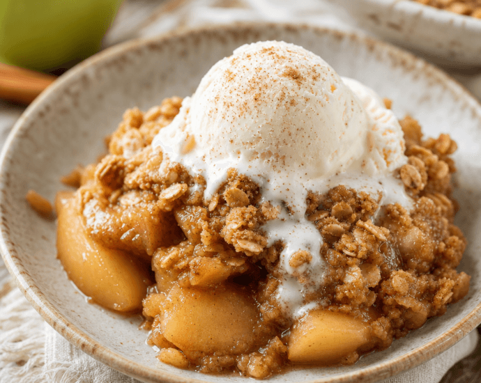 Cozy Instant Pot Apple Crisp Recipe
