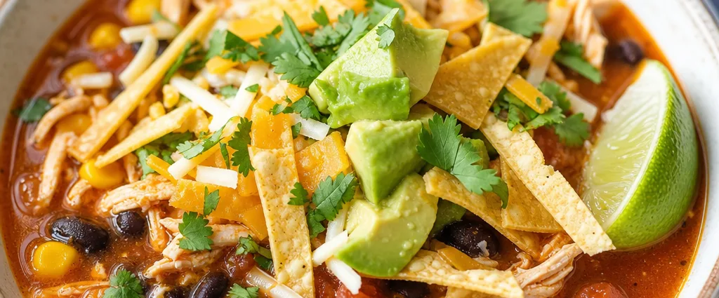 Cozy Chicken Tortilla Soup Recipe