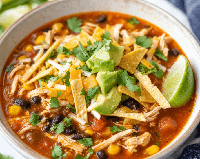 Cozy Chicken Tortilla Soup Recipe