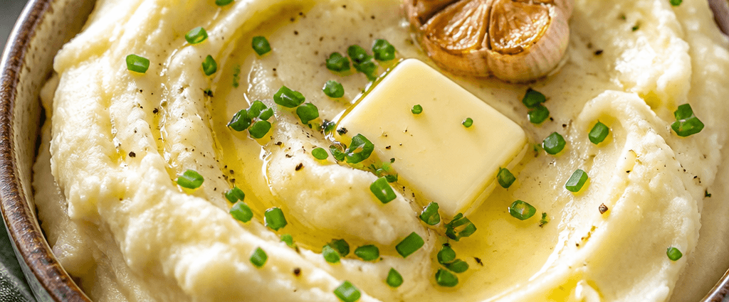 Creamy Dreamy Roasted Garlic Mashed Potatoes