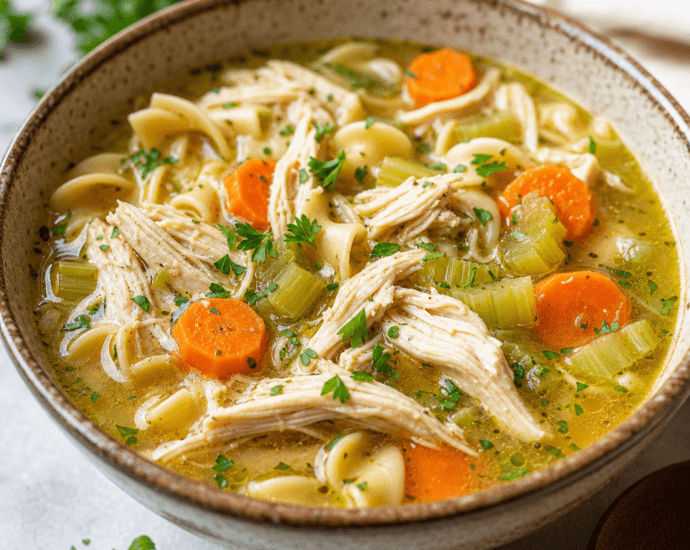 Cozy Chicken Noodle Soup Recipe