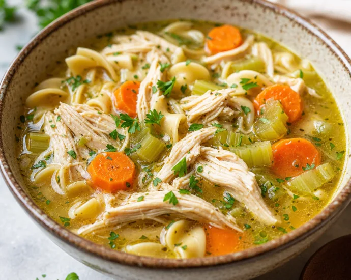 Cozy Chicken Noodle Soup Recipe