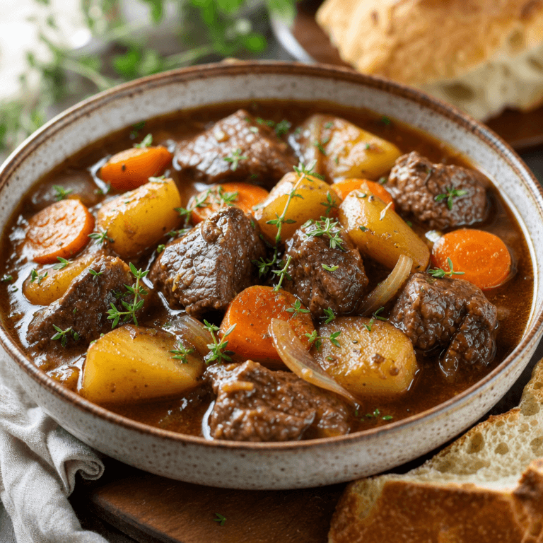 Cozy Instant Pot Beef Stew Recipe: Hearty Comfort in an Hour