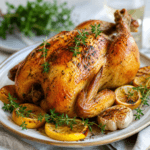 Easy Roast Chicken with Lemon and Thyme