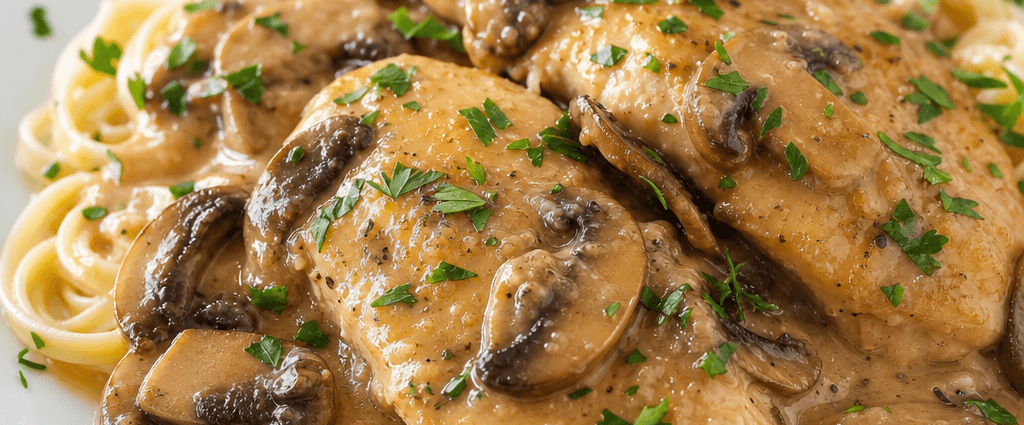 Slow Cooker Chicken Marsala Made Simple