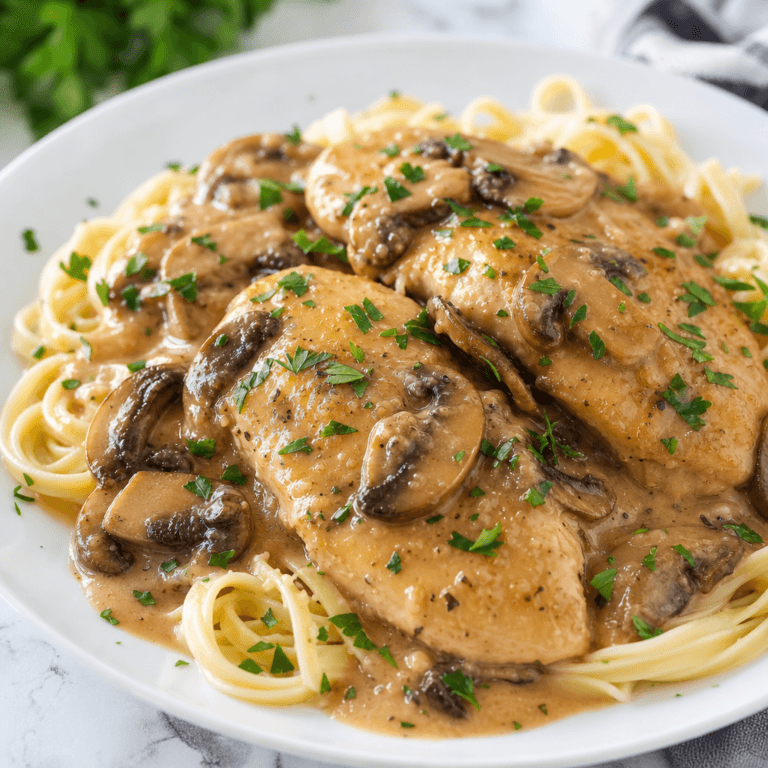 Slow Cooker Chicken Marsala Made Simple