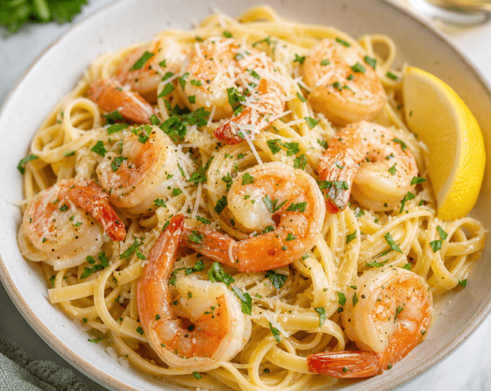 Easy Instant Pot Shrimp Scampi Recipe