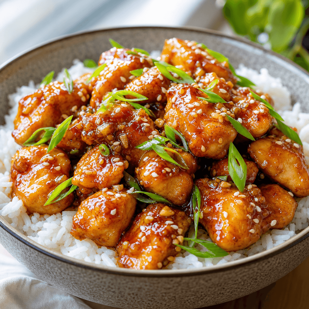 Honey Garlic Chicken