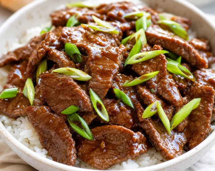 Quick and Easy Instant Pot Mongolian Beef Recipe