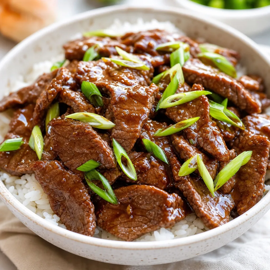 Instant Pot Mongolian Beef