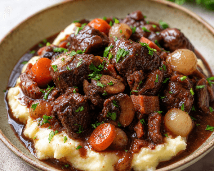 Cozy Beef Bourguignon Recipe for Comforting Meals