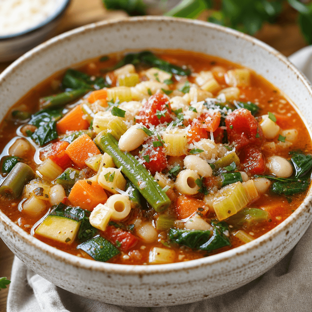 Hearty and Wholesome Minestrone Soup Recipe