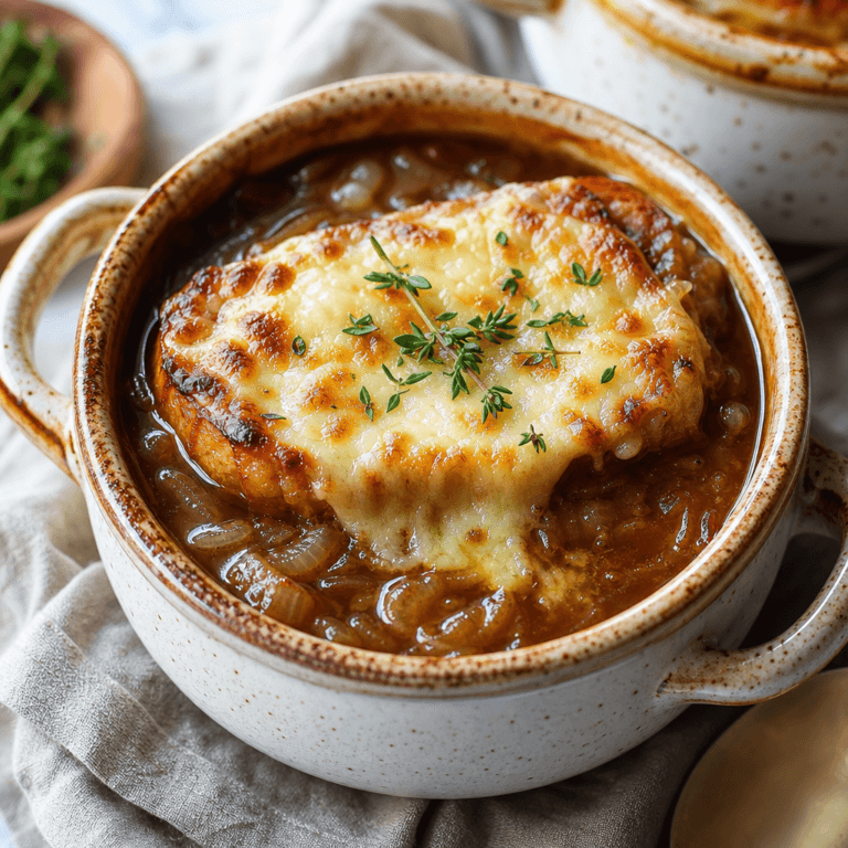 Instant Pot French Onion Soup Recipe (Easy & Cozy)