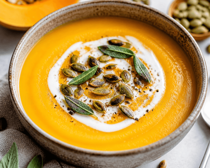 Cozy Instant Pot Butternut Squash Soup Recipe
