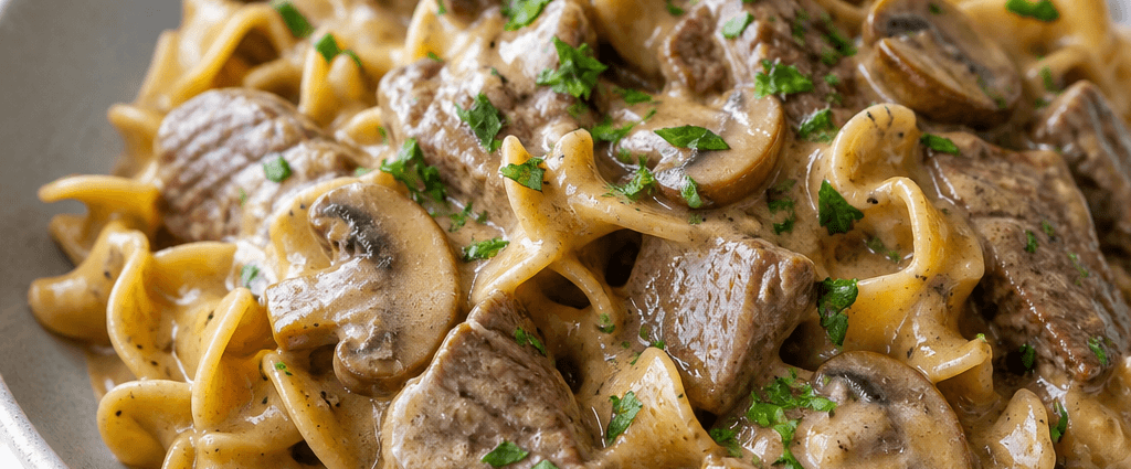 Comforting Instant Pot Beef Stroganoff Recipe