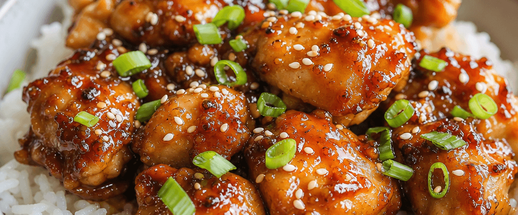 Easy Instant Pot Honey Garlic Chicken Dinner
