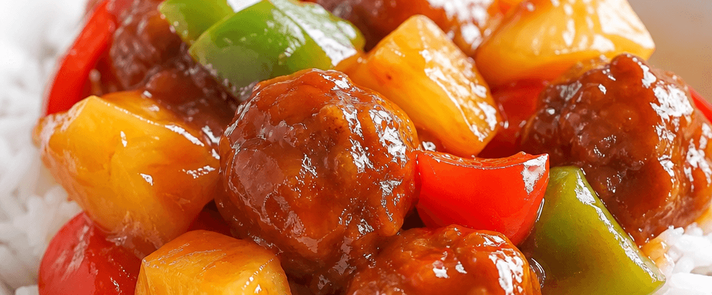 Easy Crockpot Sweet and Sour Meatballs