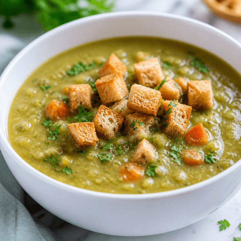 Cozy Split Pea Soup Recipe