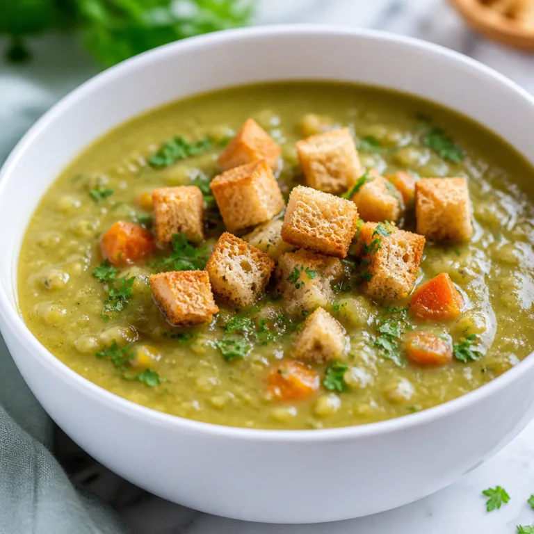 Cozy Split Pea Soup Recipe