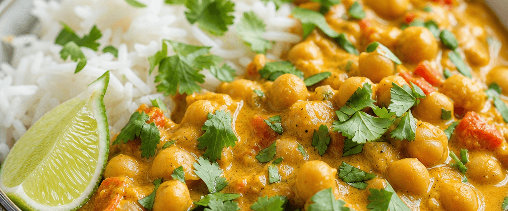 Cozy Crockpot Chickpea Curry