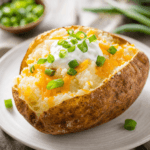 Baked Potatoes with Toppings
