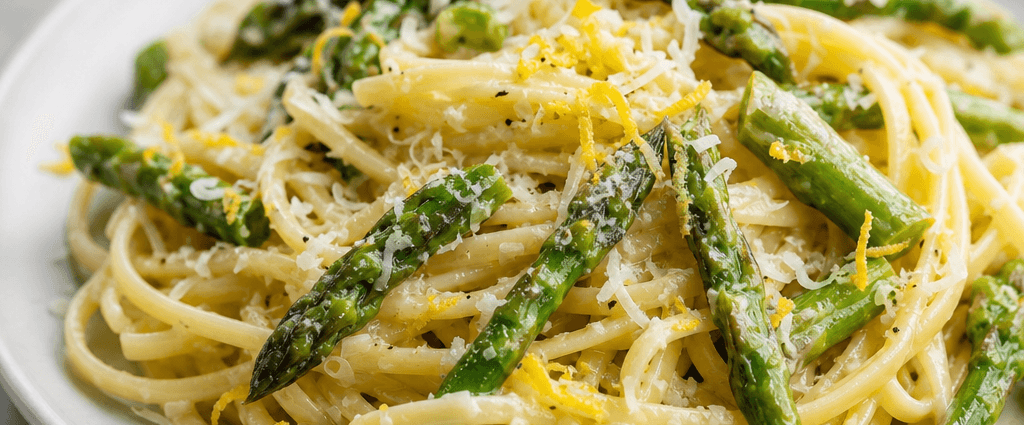 Lemon Asparagus Pasta