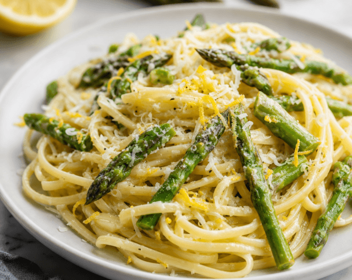 Lemon Asparagus Pasta