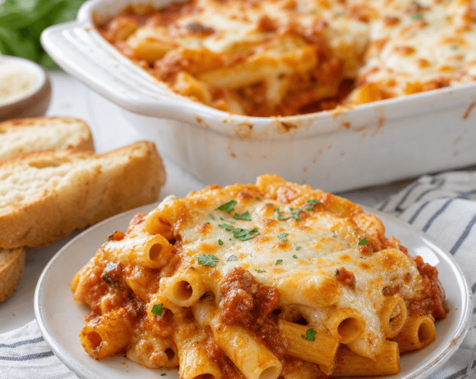 Cheesy Baked Ziti