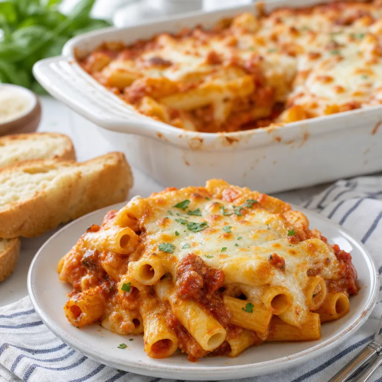 Cheesy Baked Ziti