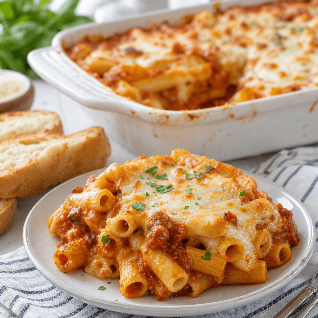 Cheesy Baked Ziti
