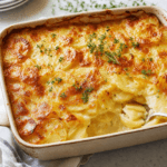 Decadent Baked Scalloped Potatoes with Creamy Gruyère