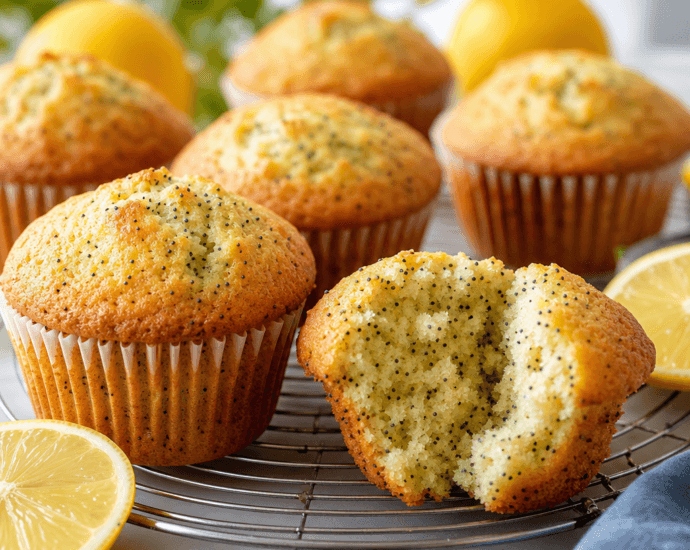 Lemon Poppy Seed Muffins