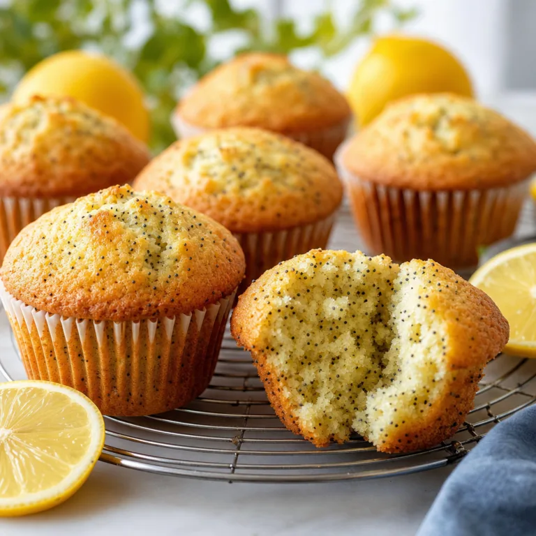 Lemon Poppy Seed Muffins
