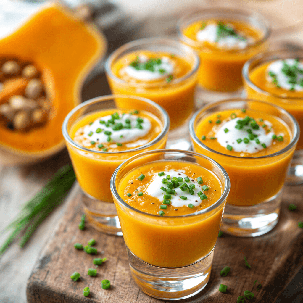 Butternut Squash Soup Shooters
