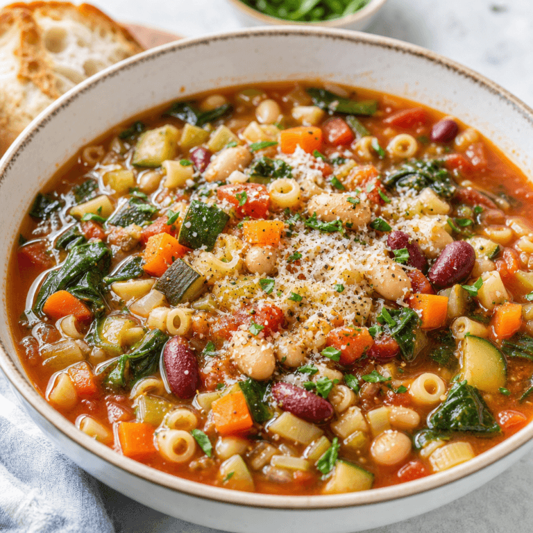Instant Pot Minestrone Soup (Easy 30-Minute Recipe)
