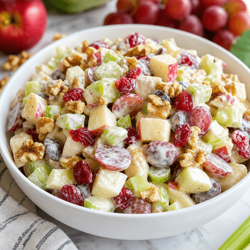 Cranberry Apple Waldorf Salad