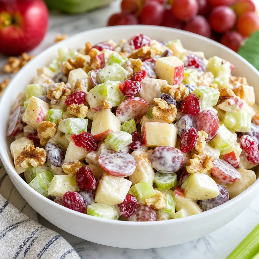 Cranberry Apple Waldorf Salad