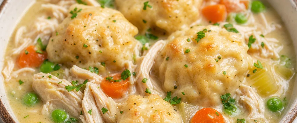 Instant Pot Chicken and Dumplings