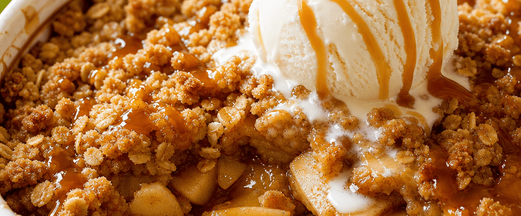 Decadent Salted Caramel Apple Crumble Recipe to Savor