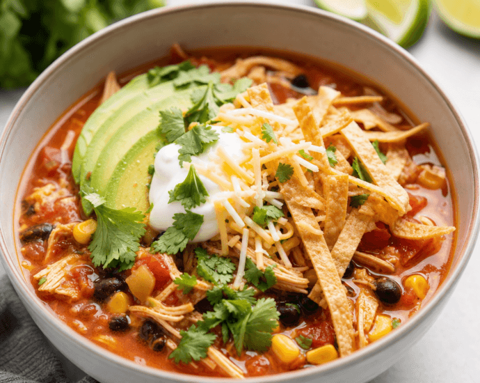 Cozy Instant Pot Tortilla Soup Recipe