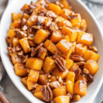Maple Pecan Roasted Butternut Squash Recipe