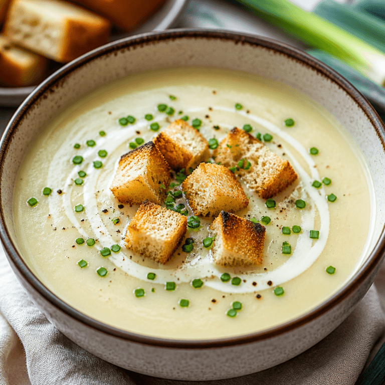 Cozy Instant Pot Potato Leek Soup Recipe