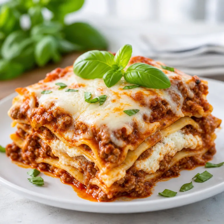 Crockpot Lasagna (Easy No-Boil Slow Cooker Recipe)
