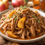 Slow Cooker Apple Cider Braised Pulled Pork